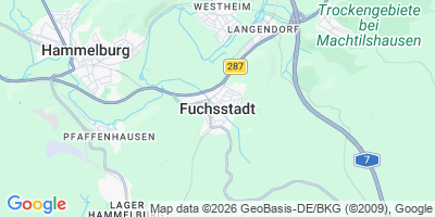 Karte Fuchsstadt