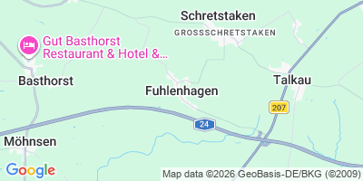 Karte Fuhlenhagen