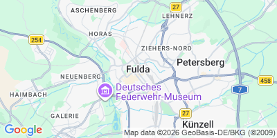 Karte Fulda