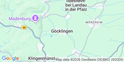 Karte Göcklingen