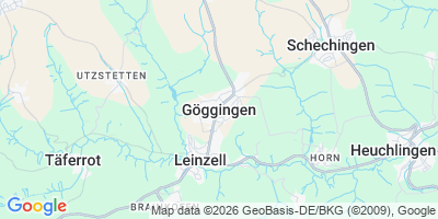 Karte Göggingen