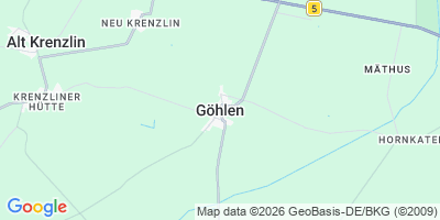 Karte Göhlen