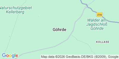 Karte Göhrde
