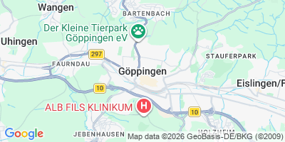 Karte Göppingen