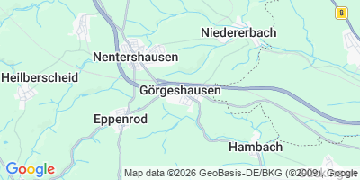 Karte Görgeshausen