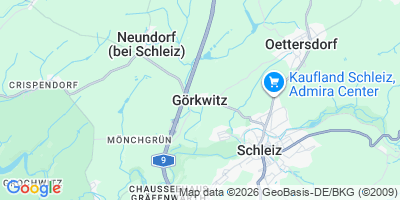 Karte Görkwitz