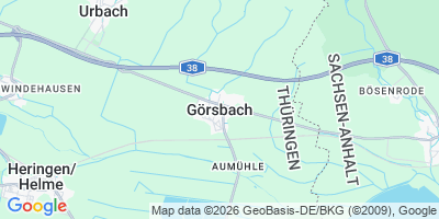 Karte Görsbach