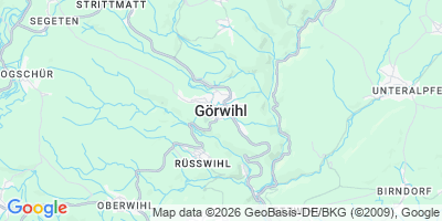 Karte Görwihl