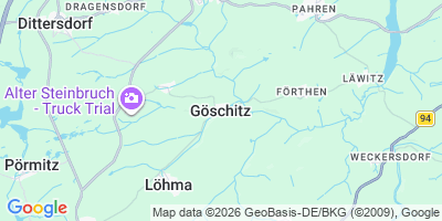 Karte Göschitz