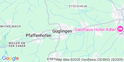 Karte Güglingen