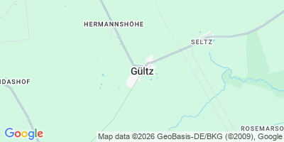 Karte Gültz