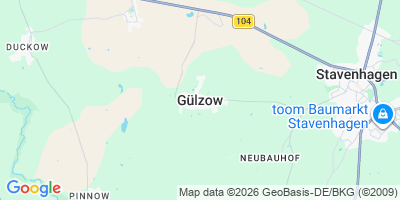 Karte Gülzow
