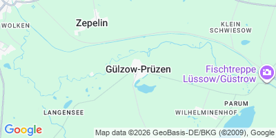 Karte Gülzow-Prüzen