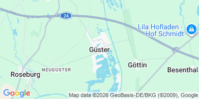 Karte Güster