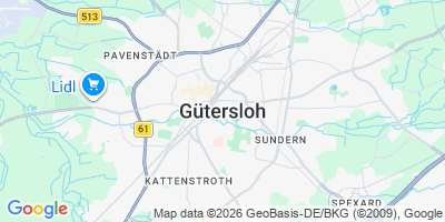 Karte Gütersloh
