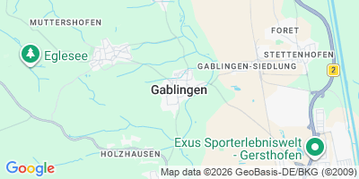 Karte Gablingen