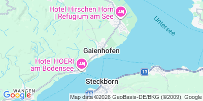 Karte Gaienhofen