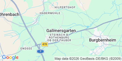 Karte Gallmersgarten