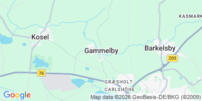 Karte Gammelby
