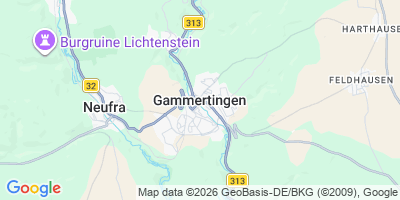 Karte Gammertingen