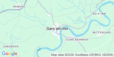 Karte Gars a.Inn