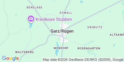 Karte Garz/Rügen