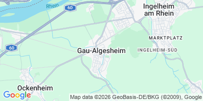 Karte Gau-Algesheim