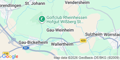 Karte Gau-Weinheim