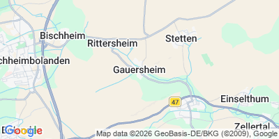 Karte Gauersheim