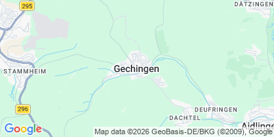 Karte Gechingen