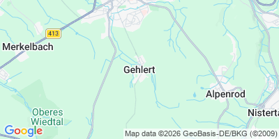 Karte Gehlert