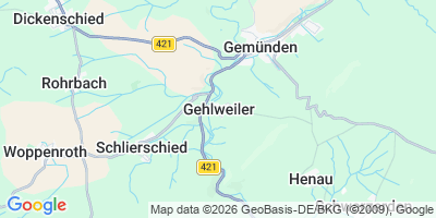 Karte Gehlweiler