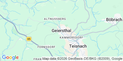 Karte Geiersthal