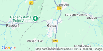 Karte Geisa
