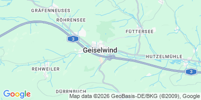 Karte Geiselwind