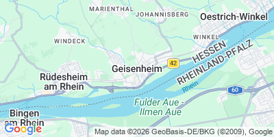 Karte Geisenheim