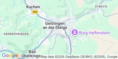 Karte Geislingen