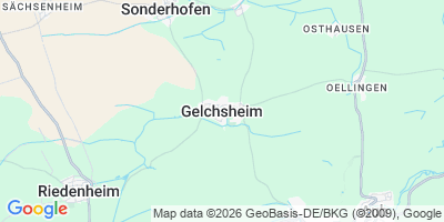Karte Gelchsheim