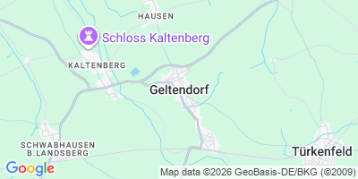 Karte Geltendorf