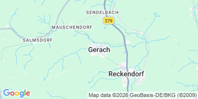 Karte Gerach