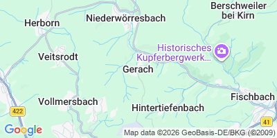 Karte Gerach