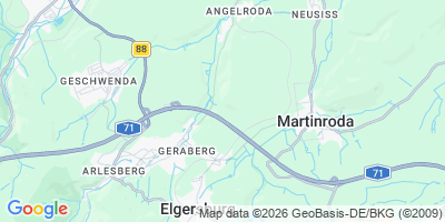 Karte Geratal
