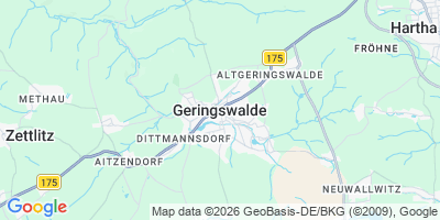 Karte Geringswalde