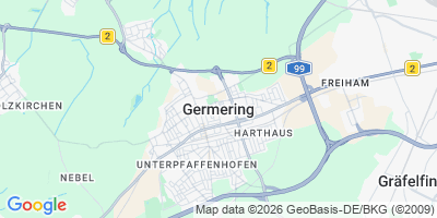 Karte Germering