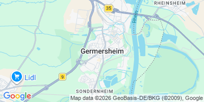 Karte Germersheim