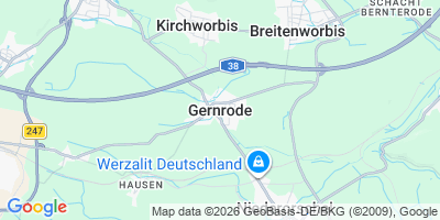Karte Gernrode
