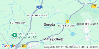 Karte Geroda