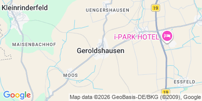 Karte Geroldshausen