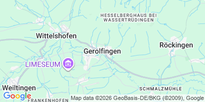 Karte Gerolfingen