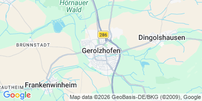 Karte Gerolzhofen